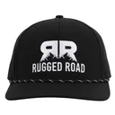 RUGGED ROAD Rope Hat Black - Rugged Road