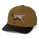 PARAMOUNT OUTDOORS German Shorthaired Point Canvas Cap Wax Cloth Viso - Paramount Outdoors