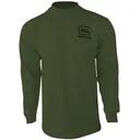 GLOCK Born in Austria Military Green Long Sleeve Small - Glock