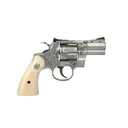 COLT Python 357mag 2.5" 6rd - Engraved Stainless & Holly Grips - Colt