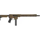 CMMG Resolute MKGS 9mm 16.1" 32rd Semi-Auto AR15 Rifle - M-LOK / Glock Mags - Midnight Bronze - CMMG