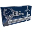 FIOCCHI Field Dynamics InterLock 30-30 Win 150 gr Flat Soft Point Ammunition | 20 Rounds - Fiocchi