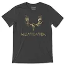 MEATEATER Camo Forks T-Shirt - Charcoal Heather - Meateater