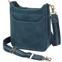 GUN TOTE'N MAMAS Crossbody Mail Pouch Distressed Buffalo Blue - Kingport Industries Llc