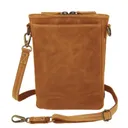 GUN TOTE'N MAMAS Large Essentials X-Body Pouch Carmel - Gun Tote'n Mamas