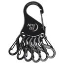 NITE IZE S-BINER KEY RACK STEEL BLACK - Nite Ize