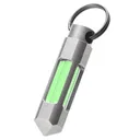GLOW RHINO Titanium Glow Fob - Green Tritium - Glow Rhino