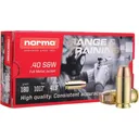 NORMA AMMO 40 S&W 180Gr TMJ 50rd - Norma Ammo