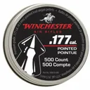 WINCHESTER .177 Cal Pointed Pellets 500 - Winchester
