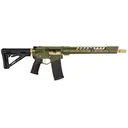 DIAMONDBACK FIREARMS DB-15 5.56 NATO 16" 30rd Green w/Gold Accents - Diamondback Firearms