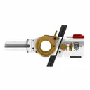 DIALED ARCHERY PRUF Bridge-Lock Dovetail White Frame w/Gold - Dialed Archery