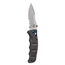 BENCHMADE Nakamura AXIS 3.08" Drop Point Satin Serrated Edge - Benchmade