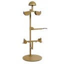 SAVIOR EQUIPMENT Helmet.Armor.Belt Stand Up Display Rack RAL8000Tan - Savior Equipment