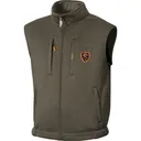 DRAKE Soft Shell Fleece Vest w/Agion Olive Plus Sizes - Drake