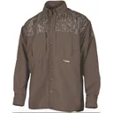 DRAKE Two-Tone Vented Wingshooter Long Slv MO BL Plus Sz - Drake