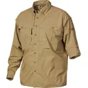 DRAKE Cotton Wingshooters Long Sleeve Shirt Harvest Gold - Drake