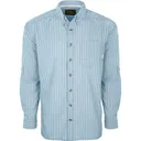DRAKE Featherlite Check Shirt Long Sleeve Niagra Plus Sz - Drake