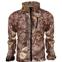WORLD FAMOUS Men's Camo Soft Shell Jacket Burly Tan 3X-4X - World Famous