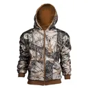WORLD FAMOUS Pull Over Reversible Sweatshirt Brown/Burly/Tan - World Famous