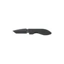 KA-BAR Warthog Tanto Folder-Gray Clip-Straight Edge - Ka-Bar