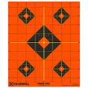 CALDWELL Orange Peel Black/Orange Self-Adhesive 25 Sheets - Caldwell