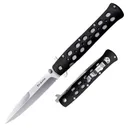 COLD STEEL Ti-Lite Folding Knife 4" Plain Spear Point Blade - Black ZY-EZ Handles - Cold Steel