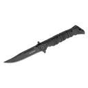 COLD STEEL Medium Luzon Flipper Knife 4" Clip Point Blade | Black GFN Handles - Cold Steel