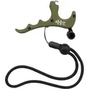 B3 ARCHERY Exit L4 Open Hook - Four Finger - Green - B3 Archery