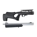 HOGUE Ruger 10-22 Takedown Thumbhole Rubber Stock Black - Hogue