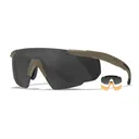 WILEY X INC 308T Saber Advanced Smoke Gray - Wiley X