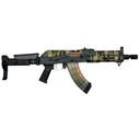 ORTHOS Babushka 7.62x39 10.5" Woodland Elite Pistol Brace - Orthos