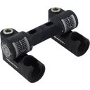 SHREWD Atlas Double Adjustable V-bar Bracket Matte Blk - Shrewd Archery