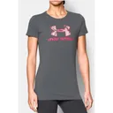 UNDER ARMOUR Tri- Blend-camo Logo Womens T - Under Armour