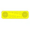 SPECIALTY ARCHERY Super Circles & Dots Yellow - Specialty Archery