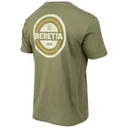 BERETTA USA 2.0 SS T-Shirt Heather Mil Green XXXL - Beretta