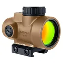 TRIJICON MRO SD 1x25 GrnDot Sight LED 2.0 MOA Coyote Brown - Trijicon