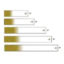 WHITEWATER ARCHERY Yellow Honeycomb Fade Icon - White Water Archery