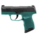 SIG SAUER P365 9mm 3.1" Teal/Blk 10rd Bahama Breeze - Sig Sauer