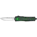 COBRATEC Medium FS-3 Fractured Blk/Grn Drop Not Serrated - Cobratec Knives