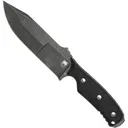 COBRATEC Recondo Drop Point G10 Black Stonewash Blade - Cobratec