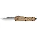 COBRATEC Medium FS-3 Wood Grain Tanto Not Serrated - Cobratec