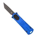COBRATEC Cali OTF 952 Gen II Tanto Not Serrated - Blue - Cobratec Knives
