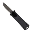 COBRATEC Cali OTF 952 Gen II Drop Not Serrated - Black - Cobratec Knives
