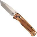 COBRATEC Zebrawood Bar Lock Tanto Not Serrated - Cobratec Knives