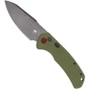 COBRATEC Vanguard Drop Point Button Automatic OD Green - Cobratec
