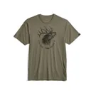 SITKA Elk Sketch Tee Dark Green Sage - Sitka