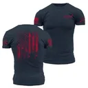 GRUNT STYLE 1776 Flag T-Shirt Midnight Navy - Grunt Style