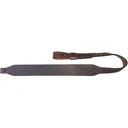 AA&E LEATHERCRAFT Black Genuine Full Quill Ostrich Leather Padded Tr - Aa&E Leathercraft