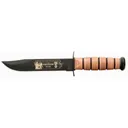 KA-BAR Vietnam USN - Engraved Brown Leather Sheath - Ka-Bar