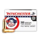 WINCHESTER AMMO 38 Special 130Gr Full Metal Jacket 50rd - Winchester